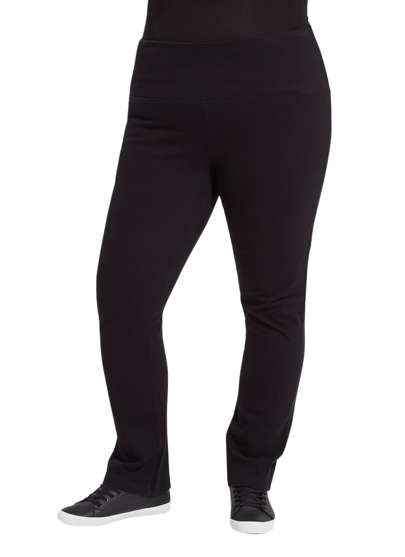 Lyssé Women's Size Plus Denim Straight Leg