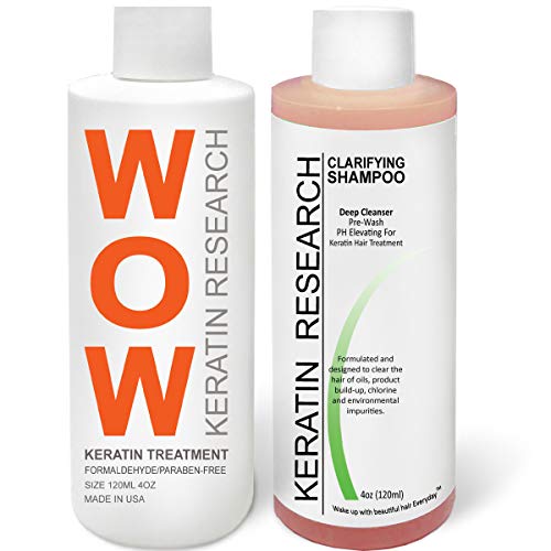 WOW Keratin Hair Treatment Smoothing Taming Damaged Hair Recovery...