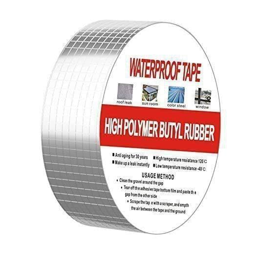 Waterproof Tape for Roof Leak Repair, Temperature Resistant Self-Adhesive Sealant Tape for Pipe, Window, Wall, Weatherproof Repair Tape (2 INCH)-image-12