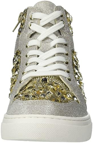 Betsey Johnson Women's SB-BILIE Sneaker, Gold, 6.5 | Image 1