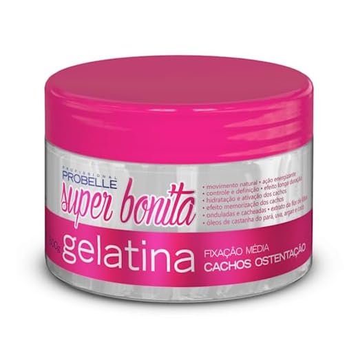 Probelle Gelatina Fix Cachos Ostentacao 300g