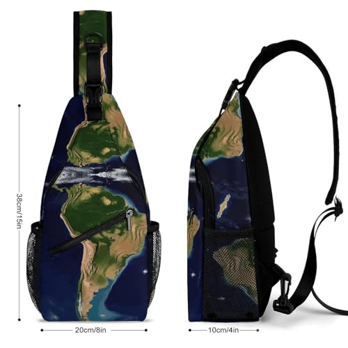 Bolso bandolera deportivo para viaje y senderismo miniatura 2