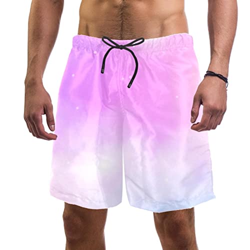 Maillots de bain hommes violets JDEZ short de plage séchage rapide