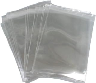 Pack of 250 - C5 - Cellophane Greeting Card Display Bags 30 Micron Self Seal - 167mm x 230mm + 30mm Flap