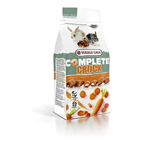 GNCGarden Golosina Versele-Laga Crock Complete Carrot para Conejos y Roedores Zanahoria 50 gr Cover