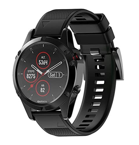 Bracelet montre 22mm silicone pour Garmin Fenix 7 au quotidien, confort sport et randonnée outdoor