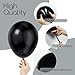 Awenztech 120pcs Black Balloon Arch Kit, 18 12 10 5 inch Black Latex Balloons Different Sizes Balloon Garland for Graduation Halloween Birthday Party Decorations
