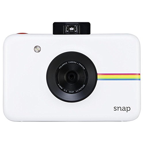 Zink Polaroid Snap Instant Digital Camera (White) with ZINK Zero Ink Printing Technology
