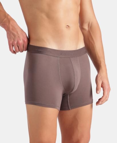 Image of Jockey IC25 Men Tencel Micro Modal Cotton Elastane Stretch Solid Trunk with Natural StayFresh Properties