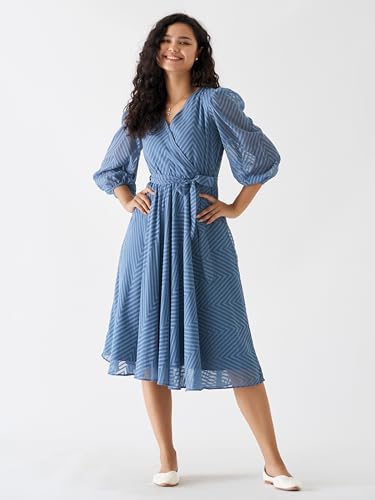 Image of AASK Women Fancy Plain & Solid Designer Dress for Women