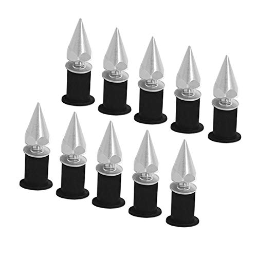 Image of Wind Screen Spike,Windshield M5 Screws Nuts Fit for Motorcycle Modification, Silver, default