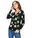 Tipsy Elves Women's St. Patrick's Day Sequin Clover Cardigan Size Large