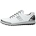 ECCO Men's Biom Hybrid Hydromax Golf Shoe, White/Concrete/Black, 44 EU/10-10.5 M US