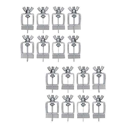 Abn Butt Welding Clamps - 16 Piece Small Welding Clamps Auto Body Panel Clamps For Edge To Edge Welding #TOP6