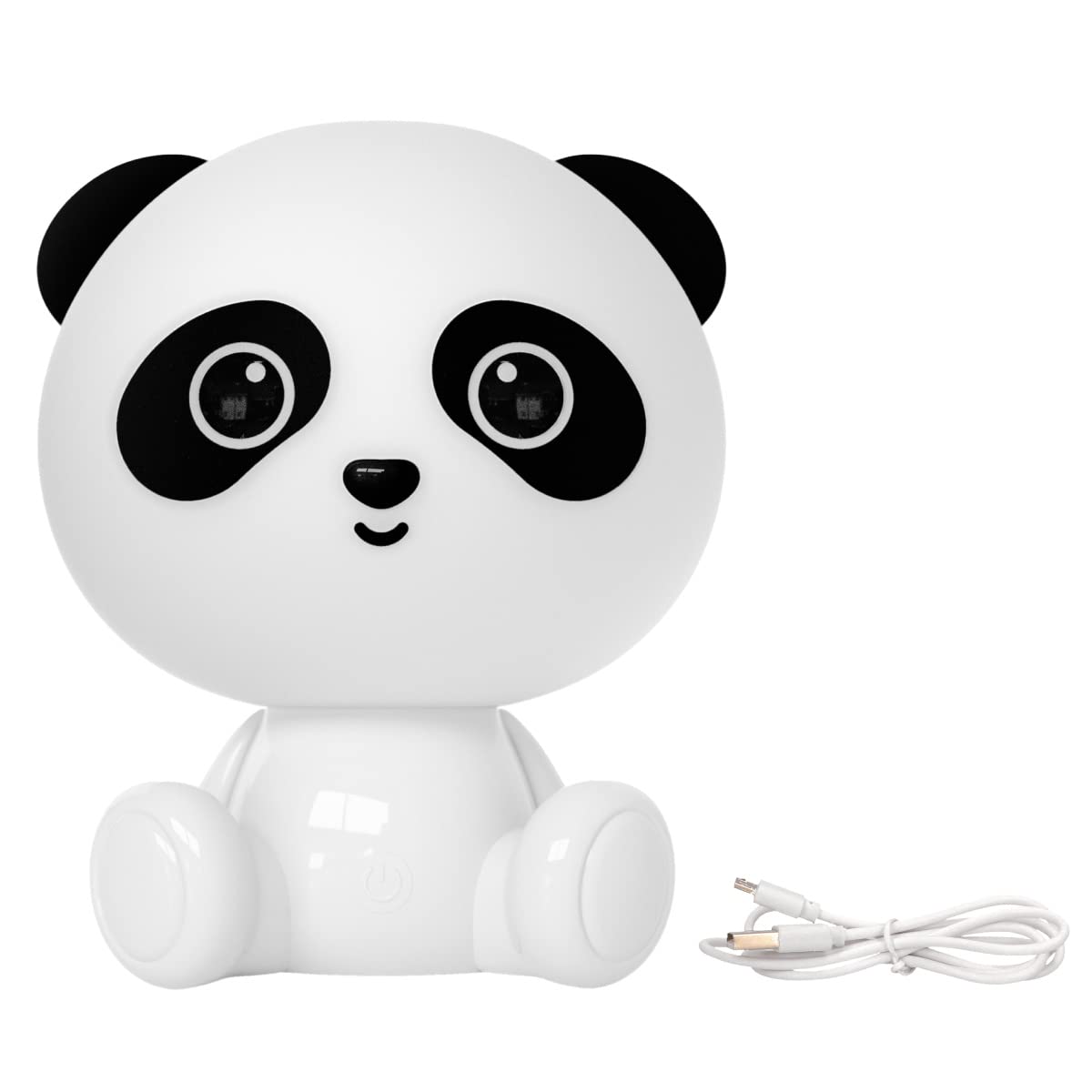 Luce notturna per bambini Panda LED 2,5W RGB + batteria ricaricabile per luce diurna Bianca