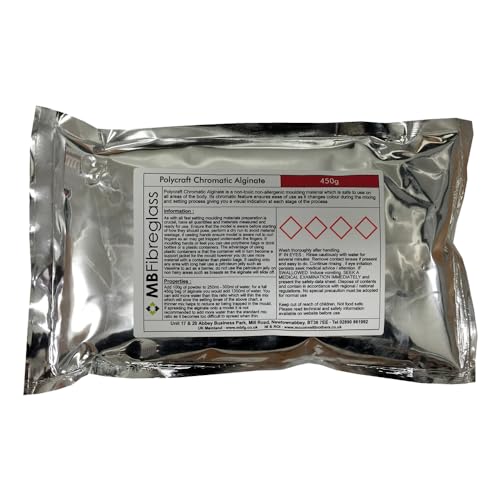 Image of Polycraft Fast Set Alginate Body/Life Casting/Moulding - 450g Bag