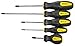JEGS 69-Piece Screwdriver Set | 34 Screwdrivers with Magnetic Tips | 30 Assorted Bits | 4 Awls | Rubber Grip Handles | Chrome Vanadium Shafts | Color-Coded with JEGS Logo