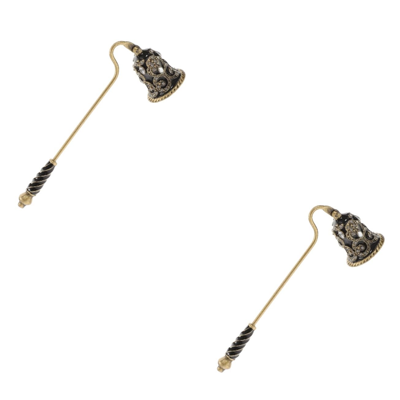 DECHOUS 2pezzi Coperchio Estintore per Candele con Manico Lungo Accessorio Elegante per Spegnere Candele Profumate e Aromatiche Utile e Decorativo per La Casa