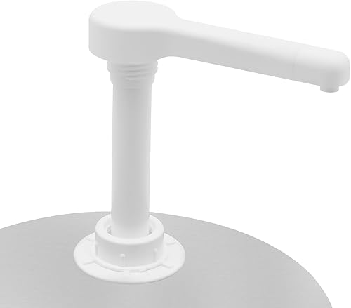 Miniatura 6 de Dispensador de queso Nacho de 1.06 galones, calentador de dulce de azúcar caliente de acero inoxidable con bomba, dispensador de dulce de azúcar