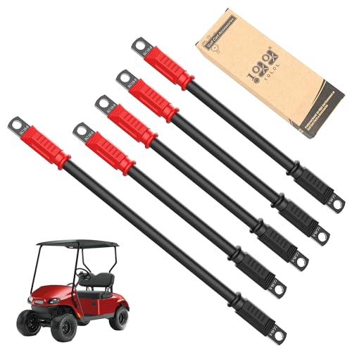 Câbles de batterie de golf 4 AWG 10L0L kit câblage cuivre EZGO TXT 36V 48V