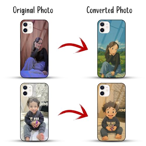 Image of COLORflow Back Cover Compatible with Poco X7 Pro 5G | Ghibli Studio Style Customized | Shockproof TPU Bumper with Camera Protection Back Cover Compatible with Poco X7 Pro 5G