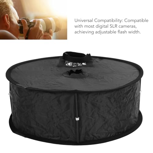 Image of Ring Flash Softbox, Flash Diffuser Light Softbox, 17in Foldable Portable Flash Diffuser with Carrying Bag Photo Equipment for Studio Video