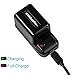 Kicteck Video Digital Camera Camcorder Travel Charger and 3.7V 2000mAh NP-FV5 Plus Li-ion Rechargeable Battery