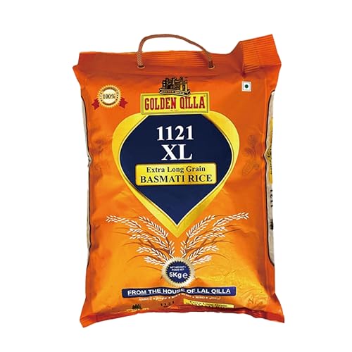 GOLDEN QILLA �o�X�}�e�B���C�X �C���h�Y 5kg (1��) Basmati Rice �o�X�}�e�B�� ������ �C���f�B�J��