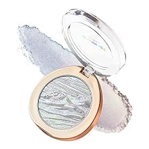 CHARMACY Chameleon Glitter Highlighter Makeup Palette, Shimmer Cream Contour Face Brightening Illuminator Highlighter, Long Lasting, Cruetly-Free, #601
