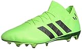adidas Nemeziz Messi 18.1 Firm Ground Cleat - Men's Soccer 6.5 Solar Green/Core Black