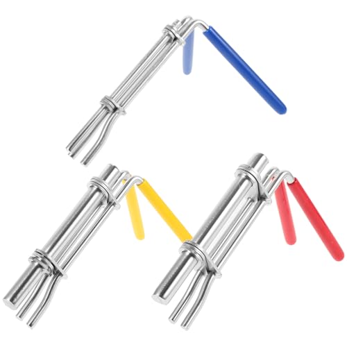 SKISUNO Kit Herramientas Instalación Varillas Pistón Hidráulico 3 Piezas para Sellos U Cilindros Automoción Reparación Duradero Uso Industrial