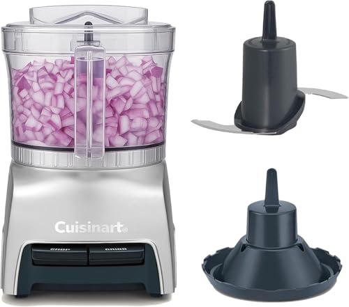 Image of Cuisinart Pixie Chopper Mini Food Processor | 220-240V |0.7L Bowl|2 Settings to Chop, Puree, Grind & Whip|Auto-Reversing SmartPower Blade|BladeLock System|Compact, Space-Saving Design|Dishwasher-Safe