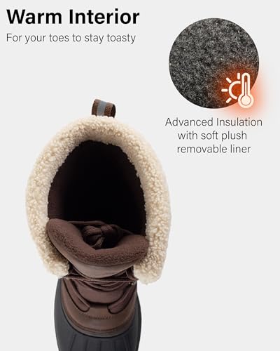 Ice Fields Mangrove 2 Snow Winter Boots for Men, Warm, Insulated, Waterproof Shell, Lace-Up Front3