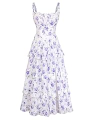 Purple and White Floral