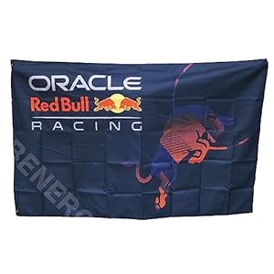Oracle Red Bull Racing Teamflagge Marineblau