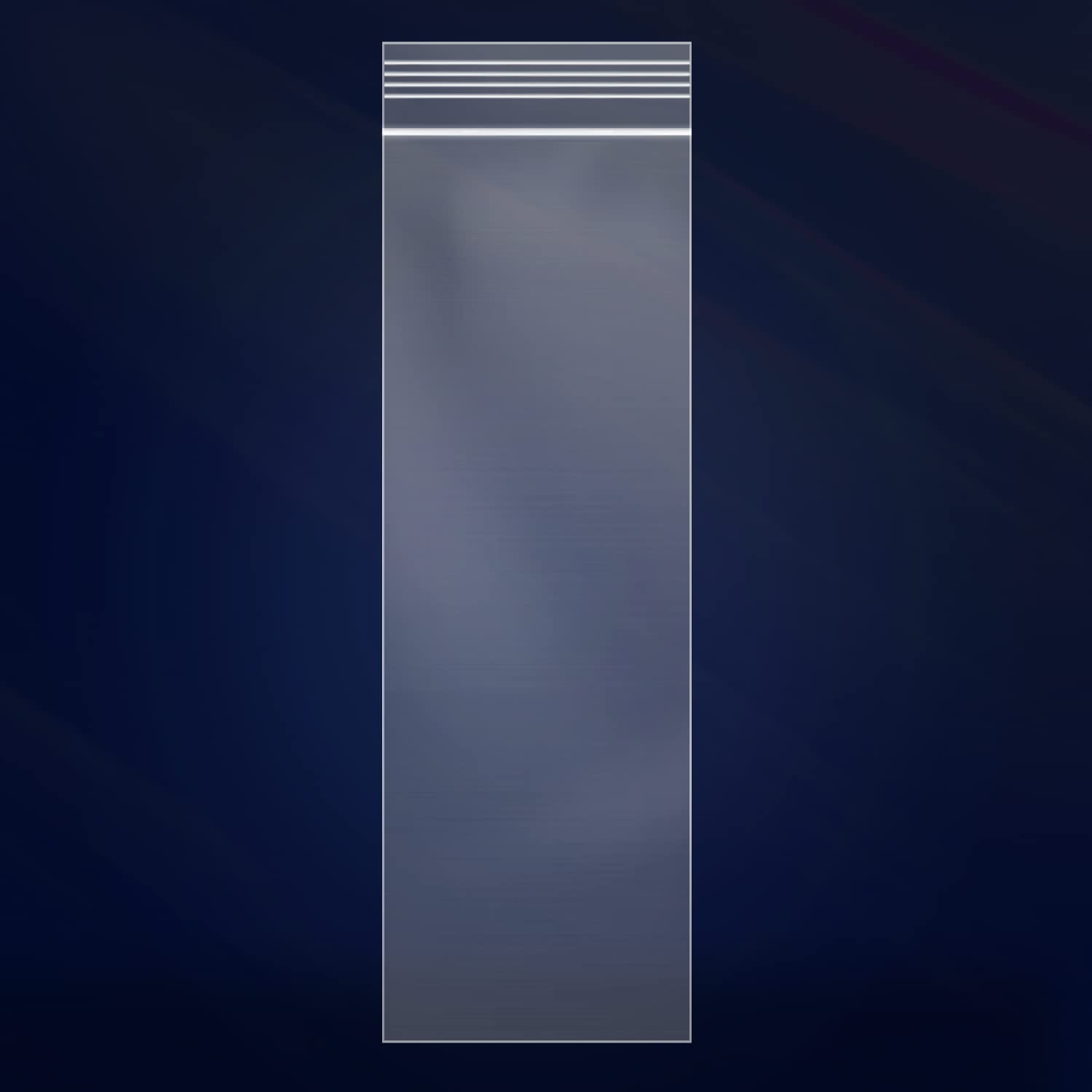 iMailer500 Pcs -3" x 11" Incense Bags-Resealable Zip Bags for Snack, Necklaces, Jewelry, Packaging & Shipping