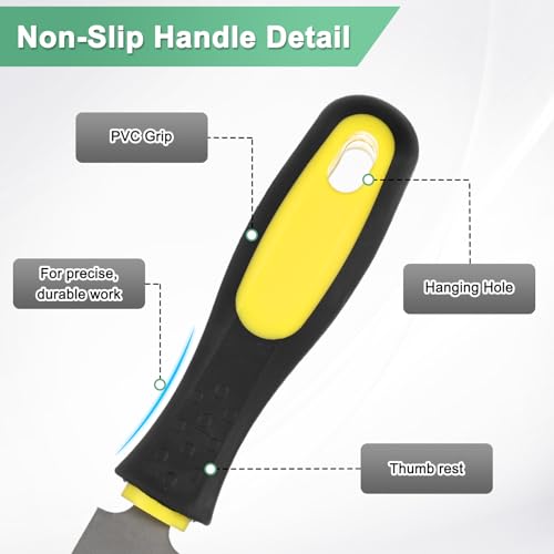 M METERXITY 2-Pack Flat Metal File 6 Inch, High Carbon Steel File Diamond File Hand File W PVC Grip Handle for Wood/Metal/Ceramic/Glass/Stone/Jewelry/Tile/Model/DIY/Sharpening File 4 M METERXITY 2-Pack Flat Metal File 6 Inch, High Carbon Steel File Diamond File Hand File W PVC Grip Handle for Wood/Metal/Ceramic/Glass/Stone/Jewelry/Tile/Model/DIY/Sharpening File - Image 4