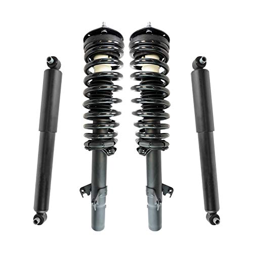 Image of TRQ Complete Strut Assembly & Shock Absorber Kit Shock & Spring Strut Assembly Compatible with 2006-2009 Ford Fusion 2007-2009 Lincoln MKZ 2006 Zephyr Mercury Milan