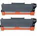 Produktbild No-Name Kompatible Tonerkartusche für Brother TN-420 TN-450 TN-2215 TN-2210 TN-2230 TN-2260 TN-2175 MFC7460DN MFC7860DW DCP 7060D 7065DN HL 2220 2230, Schwarz 2 x schwarz