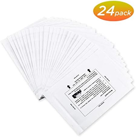 Bonsaii Paper Shredder 24 Sheet with Lubricant Sheets - Pack of 24