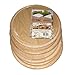 Produktbild Frühstücksbretter, Vesperbretter, Brotzeitbretter, Küchenbretter, Frühstücksbrettchen rund aus unbehandelten Naturholz, Durchmesser 23 x 0,9 cm, 4er Set, Naturprodukt mit leichten Herstellungsmängel!