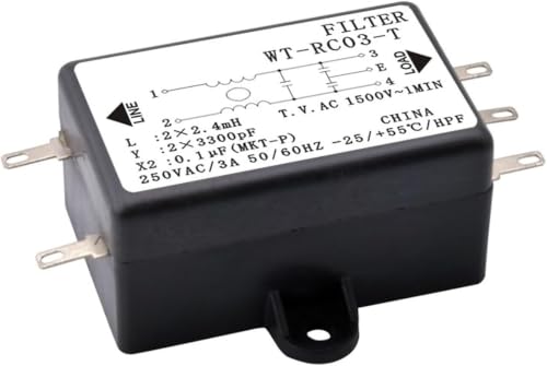 Câble alimentation pour filtre WT-RC02-T transformateur WT-RC03-T WT-RC06-T
