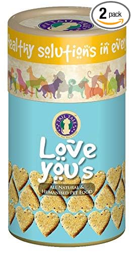 Tailtale Veg Dog Food Biscuits for Adults Dogs & Puppy Love You?s Flaxseed & Whole Wheat | Treat Bone Health | Gluten Free,Veg Treat Cookies ?1 Kg