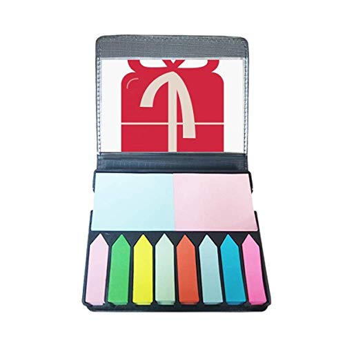 Boîte de marque-page autocollante rouge pour sublimer vos lectures au coin du feu