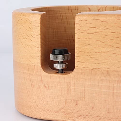 Coffee Filter Tamper Holder, Wooden Espresso Tamper Mat Stand, Tamping Station Espresso Tamper Holder, Coffee Espresso Machine Accessories(size:58mm, 3 holes)