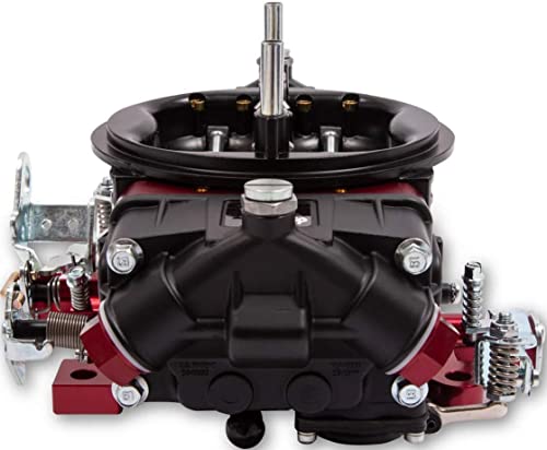 New Holley Quick Fuel 750 Cfm Brawler Race Carburetor,Red Billet,Black, Mechanical Secondaries,Compatible With 4150 Models #TOP6
