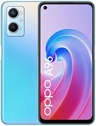 OPPO A96 Smartphone, Qualcomm Snapdragon 680, 6.59 90Hz screen, 50MP+2MP rear camera, 16MP front camera, RAM 8GB + ROM 128GB, 5000mAh 33W Supervooc, Blue