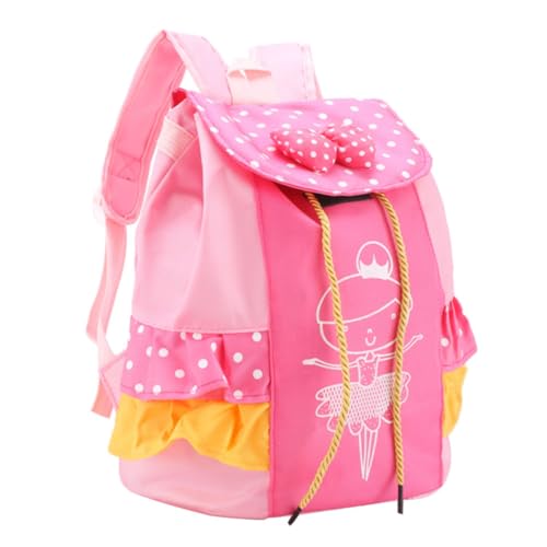 Mochila de ballet para el colegio y clases de danza deportiva de niña con tela Oxford