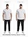 JMIERR Men's Muscle Shirt V Neck Slim Longline Short Sleeve Henley Shirt Gym Workout Athletic Tees Shirts Mens Tights for Sports,US 46(XL)
