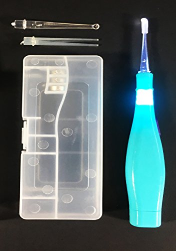 Professional Tonsil Stone Remover Tool or Earwax Removal, 3 Tips, Tonsillolith Pick with Case